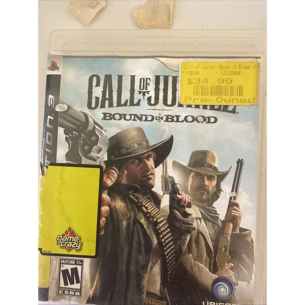 Call of Juarez: Bound in Blood (Sony PlayStation 3, 2009)